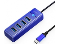 HUB USB Orico PW4U-C3-015-BL-EP 4x USB-A 3.1 Gen1 (PW4U-U3-015-BL-EP)