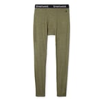 Smartwool Men's Classic Thermal Merino Base Layer Bottom, Couche de Base Thermique Classique en mérinos pour Hommes Homme, Winter Moss Heather,
