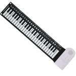 Electric Piano Keyboard 49 Keys Portable Folding USB Rechargeable Beginners REL