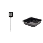 Heston Blumenthal Digital Meat Thermometer by Salter + Russell Hobbs BW000751AMZ Romano 26 cm Square Roasting Pan