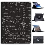 Fancy A Snuggle Chemical Formulae Formula Equations Faux Leather Case Cover/Folio for the Apple iPad 9.7" 5th Generation (2017 Version)