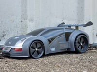 RC NERF Dart Transformer Race Car Toy Stealth Aston Martin Spy Model UFO Space