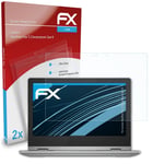 atFoliX 2x Screen Protector for Lenovo IdeaPad Flex 3 Chromebook Gen 6 clear