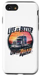 iPhone SE (2020) / 7 / 8 Life Is Better on the Road Gifts for Trucker fathers day Case