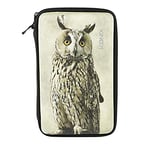 Konix Housse De Rangement Hibou Console Nintendo - Housse De Protection Rigide - Filet De Rangement Pour Jeu DS - Sacoche Etui Anti Choc