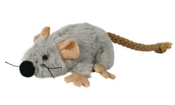 Trixie Plush Cat Mouse Toy 7cm Catnip Play Chase Hunt Soft Kitten Instinct