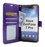 Crazy Horse Wallet Asus ZenFone 7 Pro (ZS671KS) (Lila)