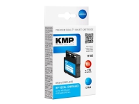 KMP H105 - 14 ml - XXL-storlek - cyan - kompatibel - bläckpatron (alternativ för: HP 933XL, HP CN054AE) - för HP Officejet 6100, 6600 H711a, 6700, 7110, 7510, 7610, 7612