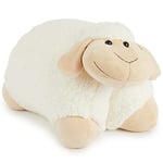 Bieco Grand Mouton en Peluche | 45cm Peluche Geante XXL | Gros Doudou Geant Grosse Peluche XXL Geant Gros Nounours en Peluche Ours Blanc Ours en Peluche Geant Nounours Geant Grande Peluche Nounours