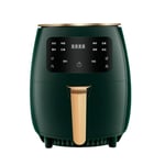 Cheffinger CF-AFRY4.5: 1400W digital LED luftfritös - 4,5 liter grön