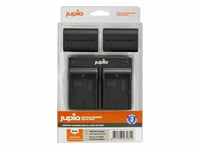 Jupio 2x Battery LP-E6NH 2130mAh + USB Dual Charger Canon Valuepackage