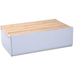Modern House - Lundi brødboks 35x22 cm natur/lys grå