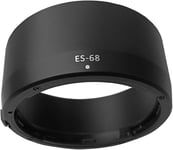 Es-68 Pare-Soleil Pour Canon Ef 50Mm F/1.8 (Pas Pour 1.4) Stm,(Pas Pour 1.4) Stm,Pare-Soleil Es-68,Compatible Avec Les Filtres 49Mm Et Le Bouchon D'Objectif 49Mm