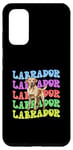 Coque pour Galaxy S20 Funny Labrador Retriever Dog Lovers Mom And Dad Groovy