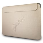 Etui Luxe Guess Pour Macbook Pro/Air De 13,3 Pouces Gold