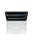 Magic Keyboard - keyboard and folio case - with trackpad - QWERTY - US - white Input Device - Tastatur & Folio sæt - Amerikansk engelsk - Hvid