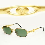 Gianni Versace 1996 Vintage Mens Metal Gold Medusa Sunglasses MOD S81 COL 14M