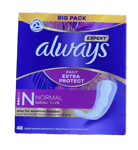Always Expert Daily Extra Protect Normal Panty Liners Qty 48 BNIB Free UK P&P