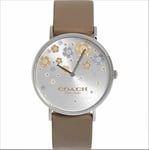 Coach| Perry | Blush Leather Strap | Floral Glitter Dial | 14503326 NEW