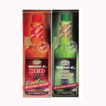 Wasabi-O-Couple Set, Wasabi Green Sauce 62 g and Wasabi Red Sauce 55 g ,The Most Stylish Match - Ideal not only with Sushi, Salmon and Sashimi, Seafood, Grilled Meats and Vegetarian Dishes…