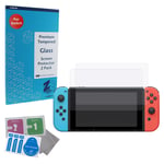 Nintendo Switch glass screen protector tempered 9H cover full screen - 2 Pack
