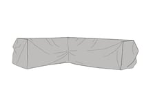 Brafab Möbelskydd hörnsoffa 90x330 cm grå Grå Polyester