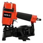 YATO Profi Coilnageur | 22-45 mm | Capacité de charge : max. 120 pièces | Raccord standard 1/4" | incl. Lunettes de protection – Clous à air comprimé