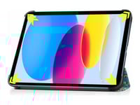 Coreparts - Vikbart Fodral För Surfplatta - Tri-Fold Caster, With Auto-Wake Function - Polyuretanläder - Blossom - För Apple 10.9-Inch Ipad Wi-Fi (10:E Generation)