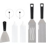Mustang plancha-grilltillbehörsset, 7 delar