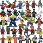 32 st Marvel Avengers Super Hero Comic Mini Figures DC Minifigure Present för barn - Perfet