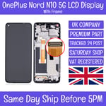 OnePlus 1+ Nord N10 5G LCD Screen Display Touch Digitizer Assembly + Frame