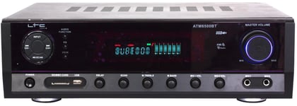 auna AMP-9200 BT Ampli stéréo numérique Bluetooth 2x 60W RMS - Noir