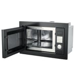 SMAD 25L Built-in Microwave Oven with Grill 95 Mins Kitchen Timer LED Display