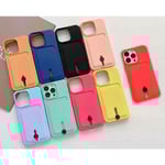 iPhone 13 Mini Skal - Kortfack Rosa
