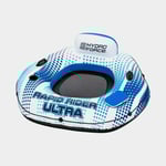 Bestway Badring Hydro Force Rapid Rider, 1.65 x 1.48 meter, vit/blå + lagningslapp
