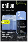 Braun Clean and Renew Shaver Cartridges - 2 Pack male