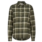 Fjällräven Fjällräven Värmland Heavy Flannel Shirt W - Green-deep Forest - Dam - XXS- Naturkompaniet