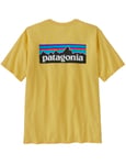 Patagonia P-6 Logo Responsibili Tee - Milled Yellow Colour: Milled Yellow, Size: Medium
