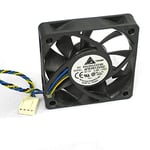 N / A Cooler Fan for Delta AFB0612VHC DC12V 0.36A 60MMX60mmX 13mm PWM Fan 4 Pin
