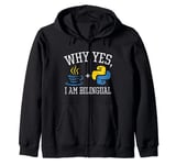 Why Yes I Am Bilingual For Python & Java Programmer Zip Hoodie