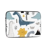Laptop Case,10-17 Inch Laptop Sleeve Carrying Case Polyester Sleeve for Acer/Asus/Dell/Lenovo/MacBook Pro/HP/Samsung/Sony/Toshiba,Dino Scandinavian Style 17 inch