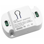 Tuya wifi Smart Switch Timing Commutateur sans fil Domotique Télécommande Commande vocale Commutateur d'éclairage Compatible avec Google Home et