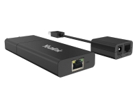 Yealink USB2CAT5E-EXT, Nätverkssändare och -mottagare, 40 m, Cat5e, Svart, 100 - 240 V, 48 V