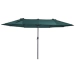 4.6M Garden Patio Umbrella Canopy Parasol Sun Shade with Base