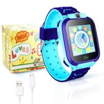 Trade Shop - Smartwatch For Children Clock Digital Touch Touch Support Sim Game Game Games Gift -
