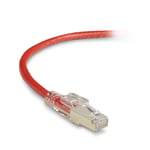 Black box BLACK BOX GIGATRUE® 3 CAT6 250-MHZ STRANDED ETHERNET PATCH CABLE - SHIELDED (S/FTP), CM PVC, LOCKING SNAGLESS BOOT, RED, 5-FT. (1.5-M) (C6PC70S-RD-05)