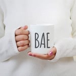 BAE Inspired Best Friend Coffee Mug Cup, Boyfriend Girlfriend 11oz Ceramic Mug Tea Beverage Mug for Home & Office,Birthday,Anniversary,Halloween,Christmas,Valentine's Day Present Idea.
