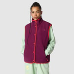 The North Face Women's Cragmont Fleece Gilet Gardenia White-Almond Butter (84JO LDI)