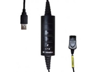 Imtradex AK-4 USB DEX-QD Telefon-headsetkabel Sort