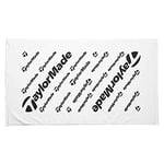 TaylorMade Tour Golf Towel ,White